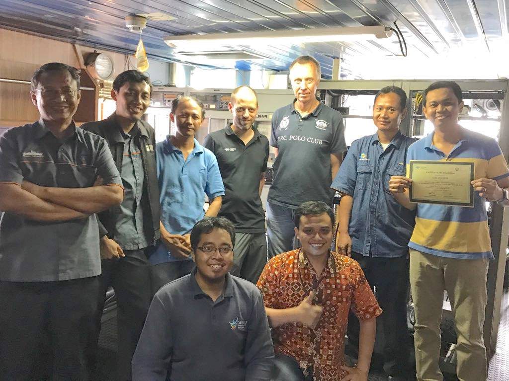 Received Teledyne HydroSweep DS Training Certificate